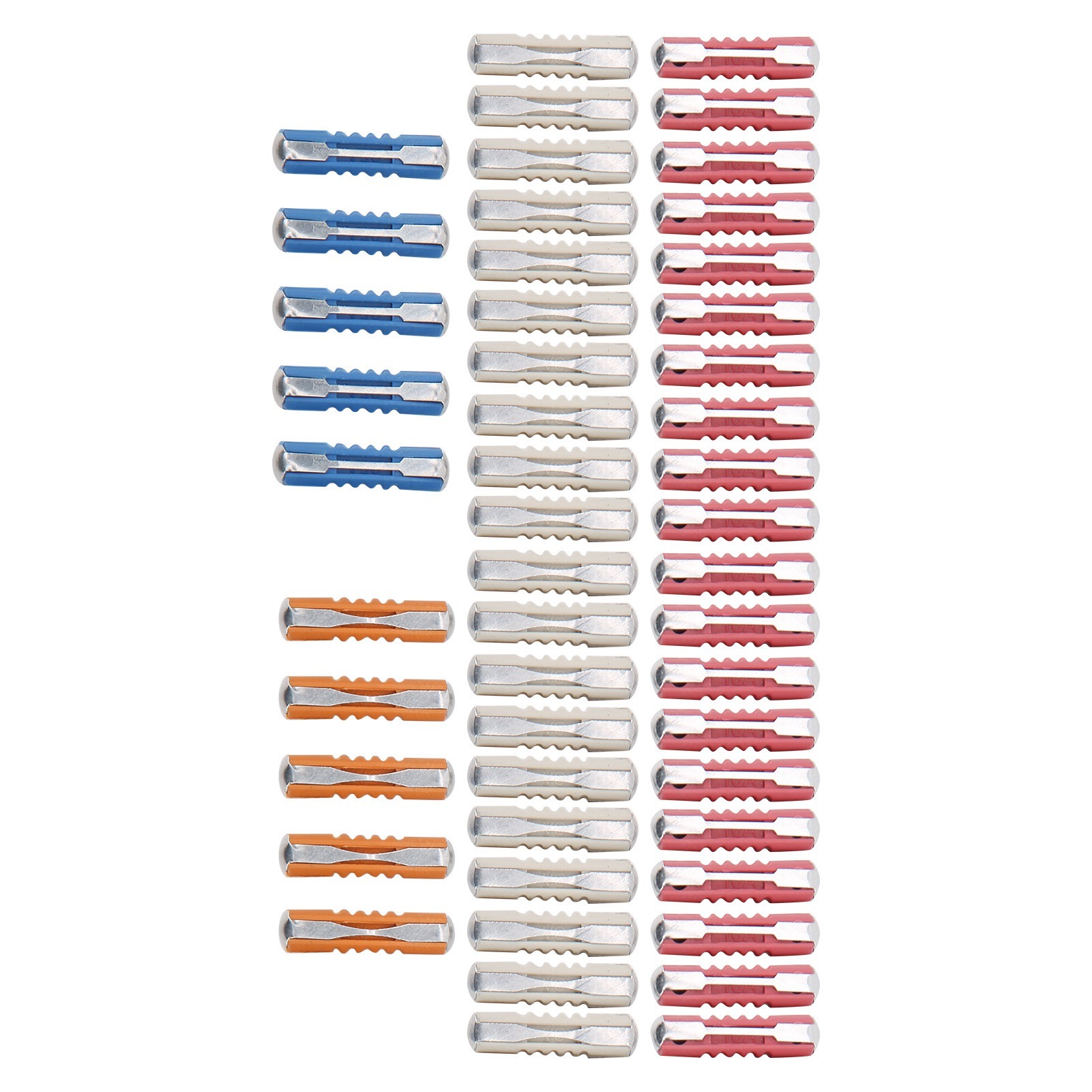 Cocosity Europäische Sicherung,Kfz-Sicherungssatz,Kfz-Sicherung,5A Kfz-Sicherung,Europäische Kfz-Sicherung,Fahrzeugzubehör