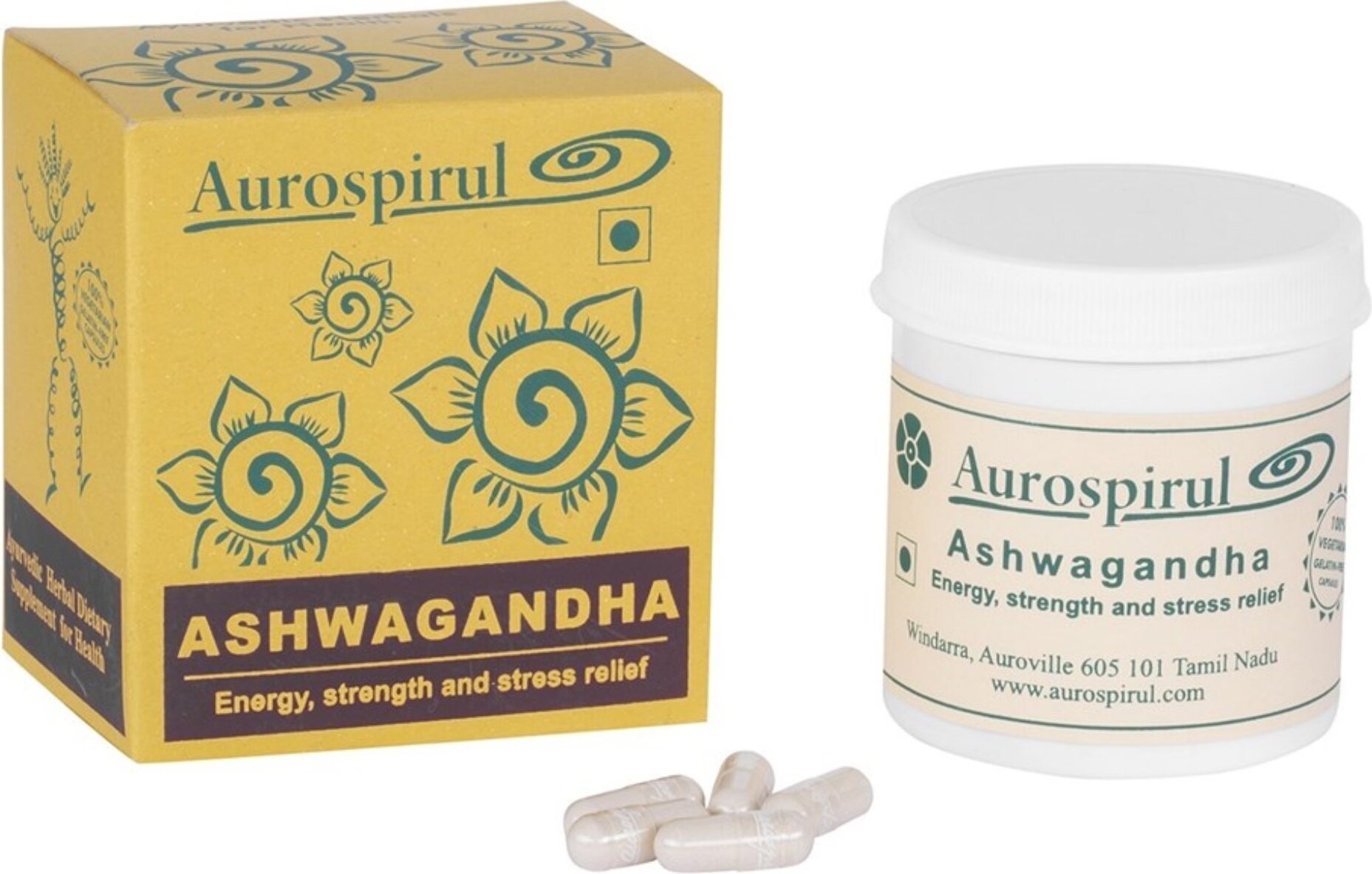 Aurospirul Ashwagandha (100 Kap.) BI7861