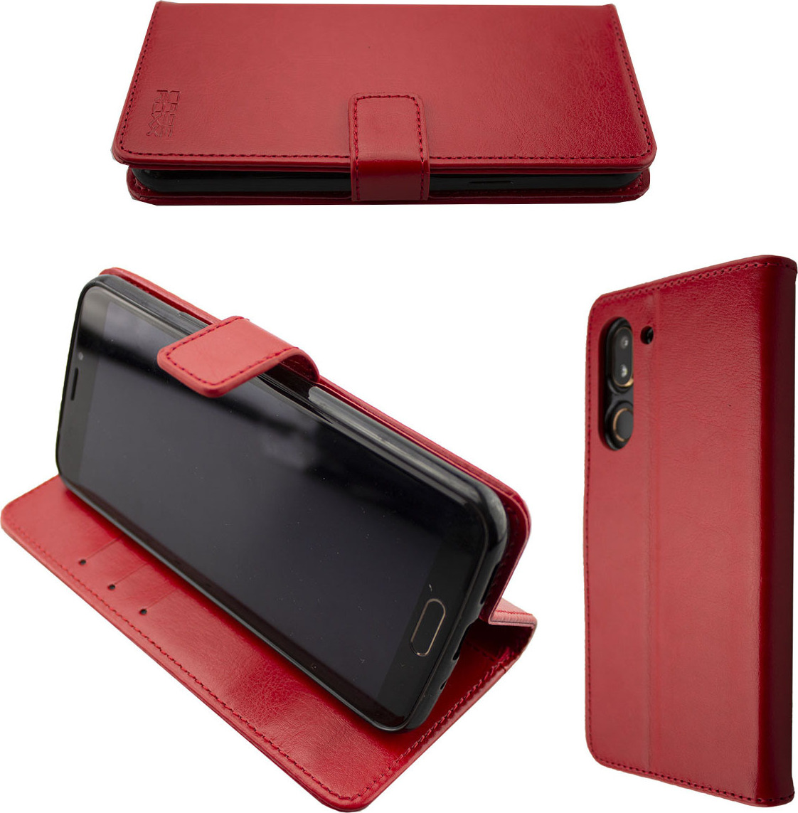 Caseroxx Bookstyle Case per Gigaset GS100 - Cover Wallet Professionale