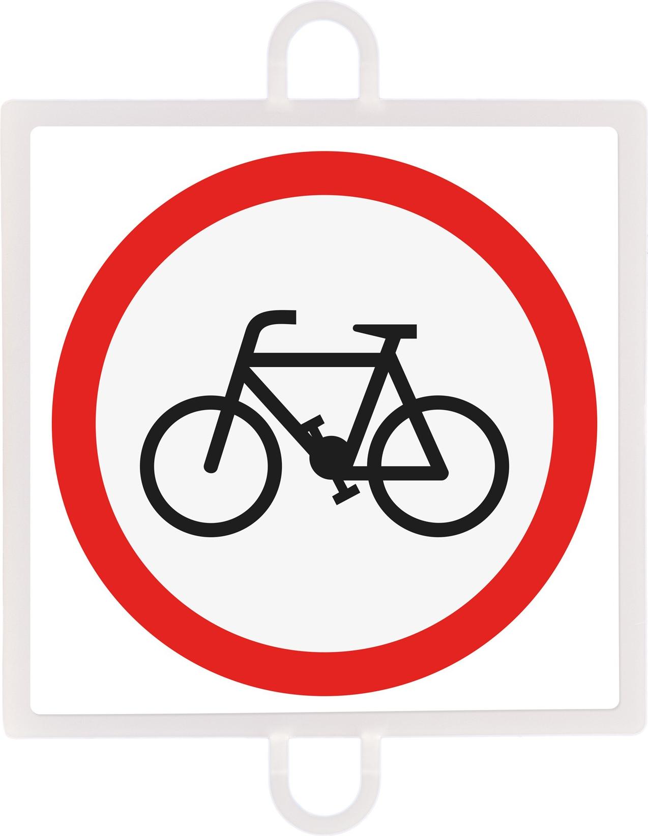 Softee Verkehrsverbotstafel Nr. 2 (Fahrräder)