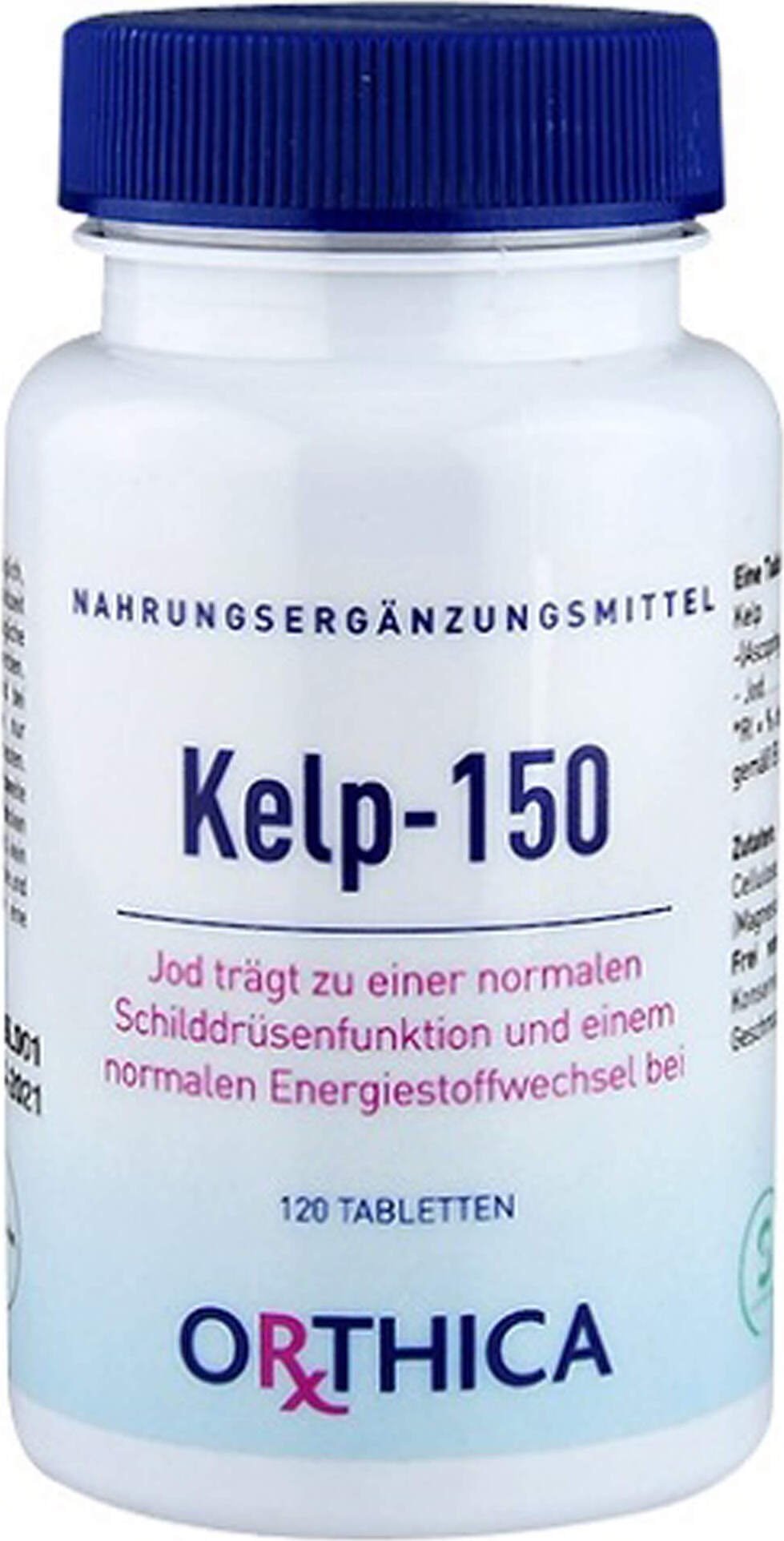 BIG Supplements Orthica Kelp-150, 120 St TAB 05003925