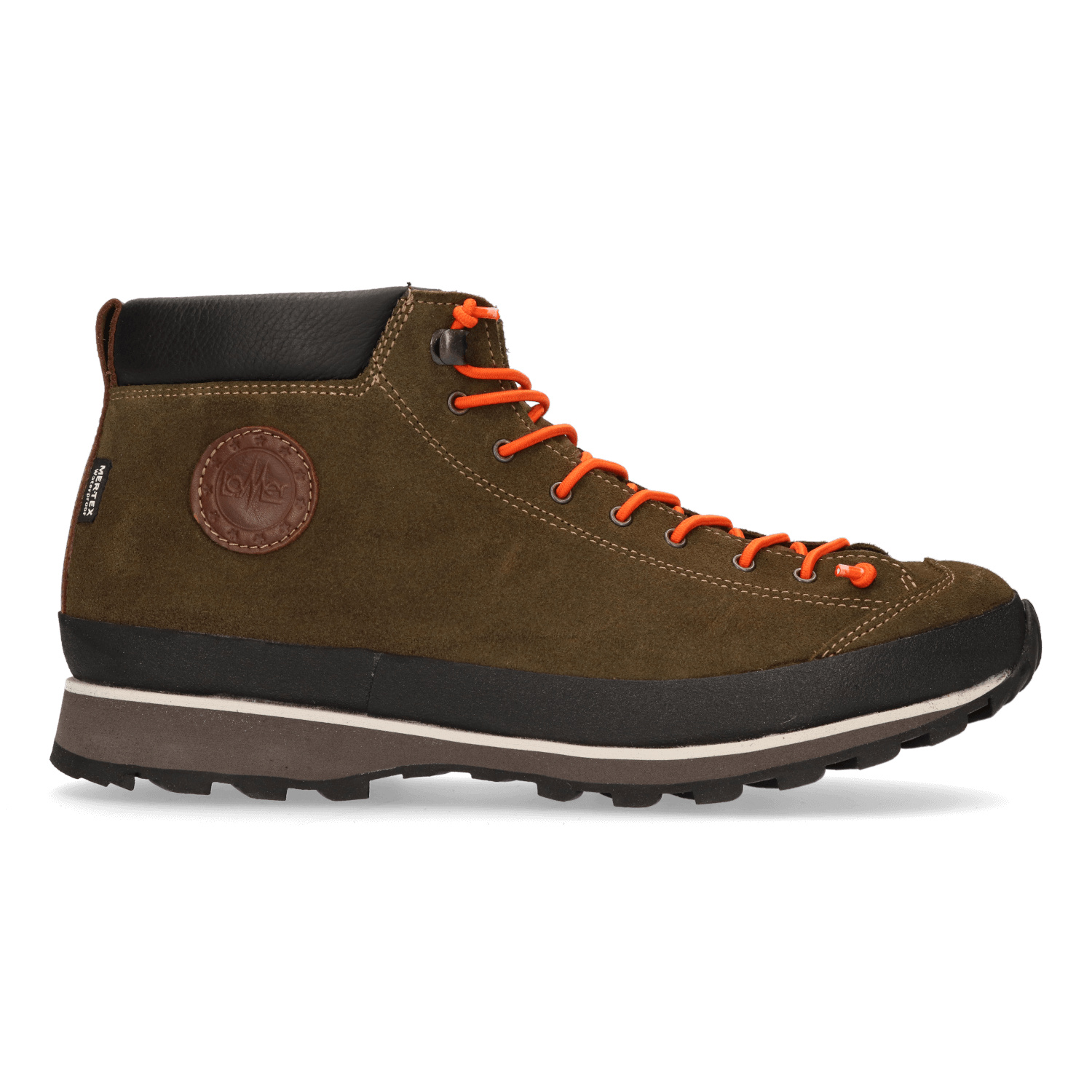 Lomer Naturale Mid Stiefel, Größe 41 – Stilvolle und wasserfeste Freizeitschuhe mit Vibram-Sohle und Mer-Tex-Membran, ideal für Reisen und leichte Wanderungen 50085.A.05