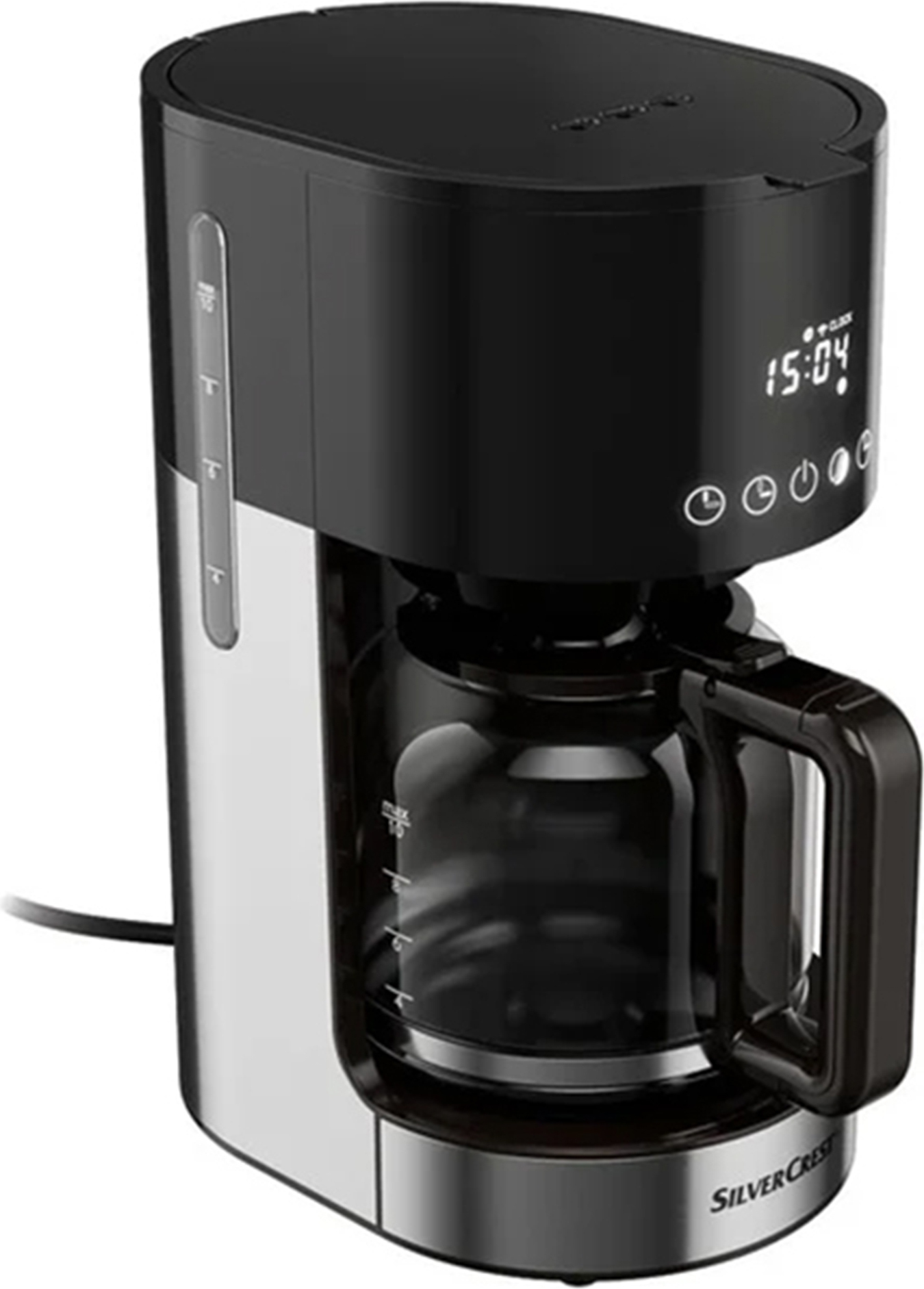 SILVERCREST Kaffeemaschine Smart Home SKMS 900 A1 Programmierbar WLANFunktion 405839