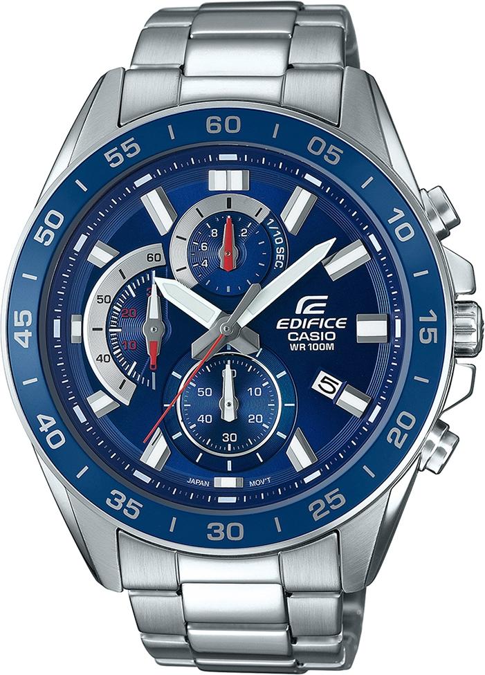 Pánske hodinky Casio Edifice EFV-550D-2AVUEF s náramkom z nehrdzavejúcej ocele