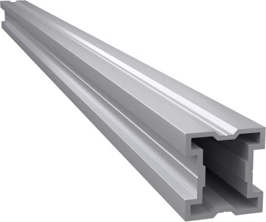 Renoplast Aluminium-Terrassenbalken 32 x 32 mm - 200 cm für Terrassenstütze RENOPAD PRO, Belüftete Terrasse aus Brettern Legar-2m-alu