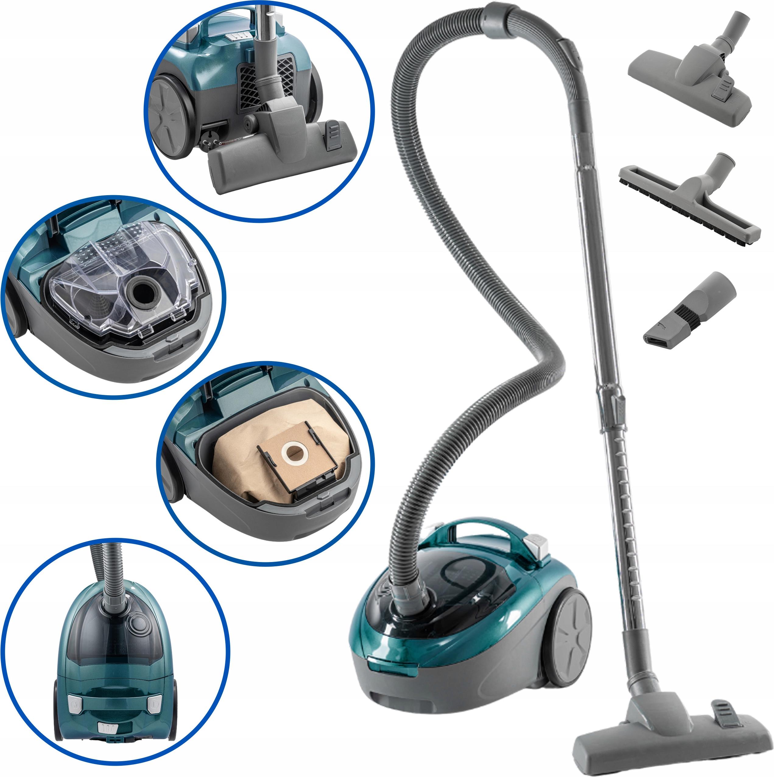 Vreckový A Bezvreckový Vysávač 800W Zelmer Zvc031P Radek Epa 2,5L Rozsah 8M