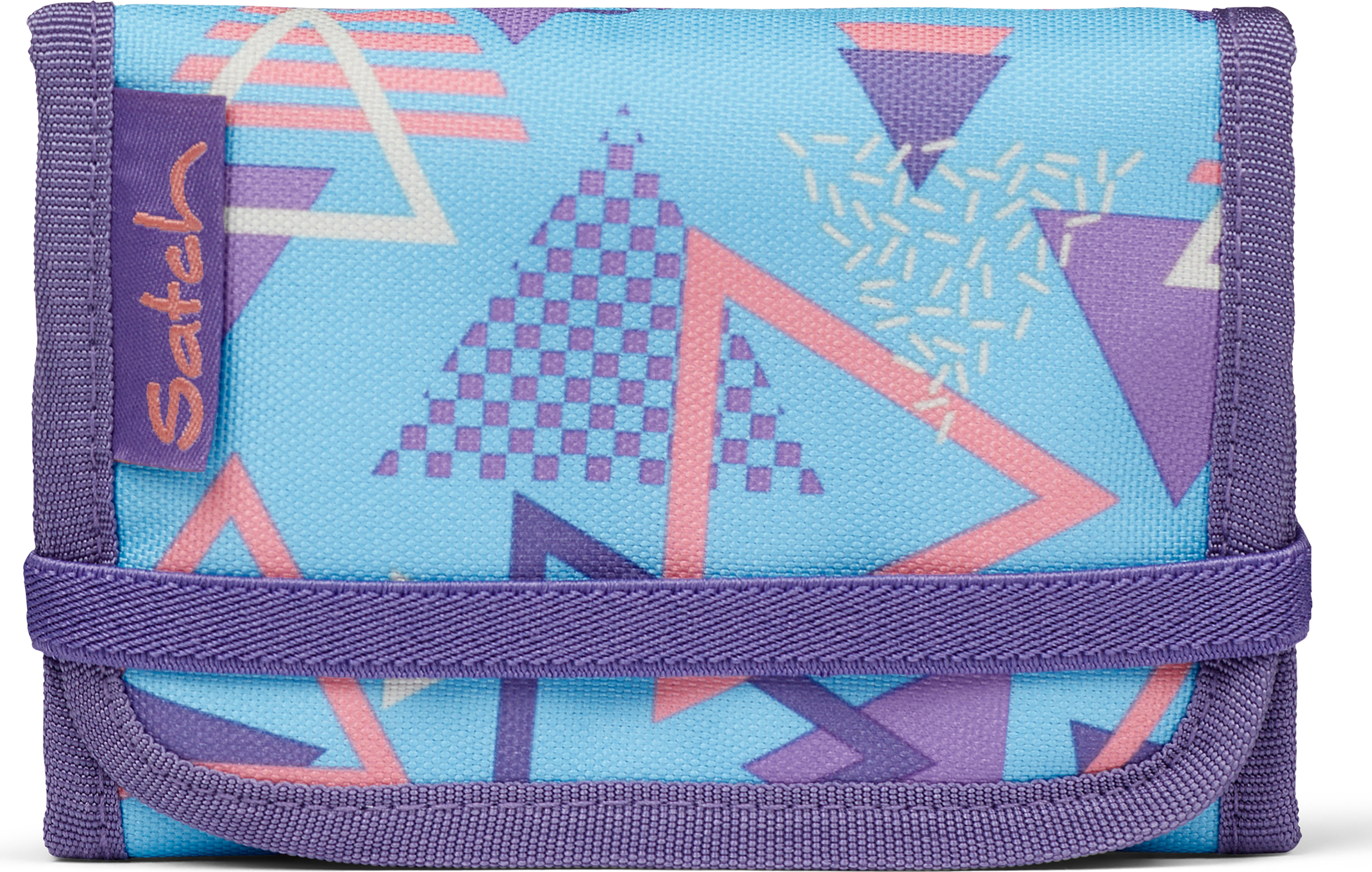 Satch Geldbeutel 80s Dance, Münz- und Scheinfach, inkl. Sichtfach 00265-90293-10