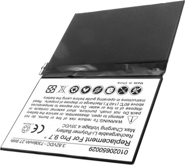 AccuCell Akku passend für den Apple iPad Pro 9.7, Apple iPod Pro 9.7 Wi-Fi, Apple iPod Pro 9.7", Apple iPod Pro 9.7" Wi-Fi Akku A1664, A1673