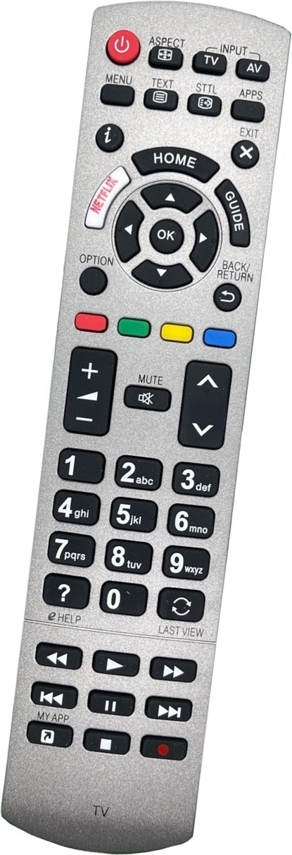 BELIFE Ersatz Fernbedienung für Panasonic TV TX-49FS503E | TX-49FX600E | TX-49FX603E | TX-49FX613E | TX-49FX623E | TX-49FX633E