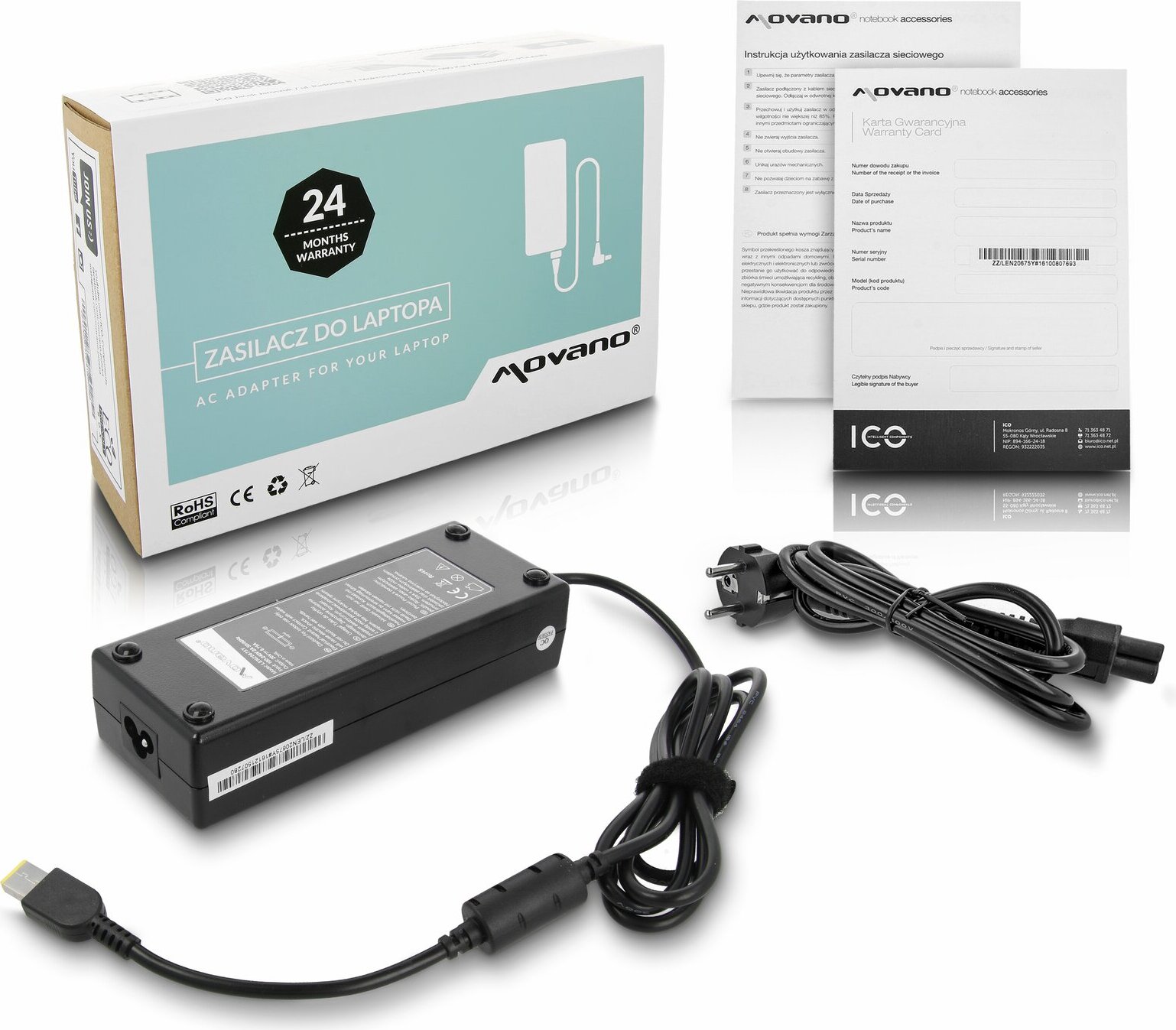 Nabíjačka pre Lenovo 20 V 6,75 A 135 W 11,0 x 4,5 mm Yoga