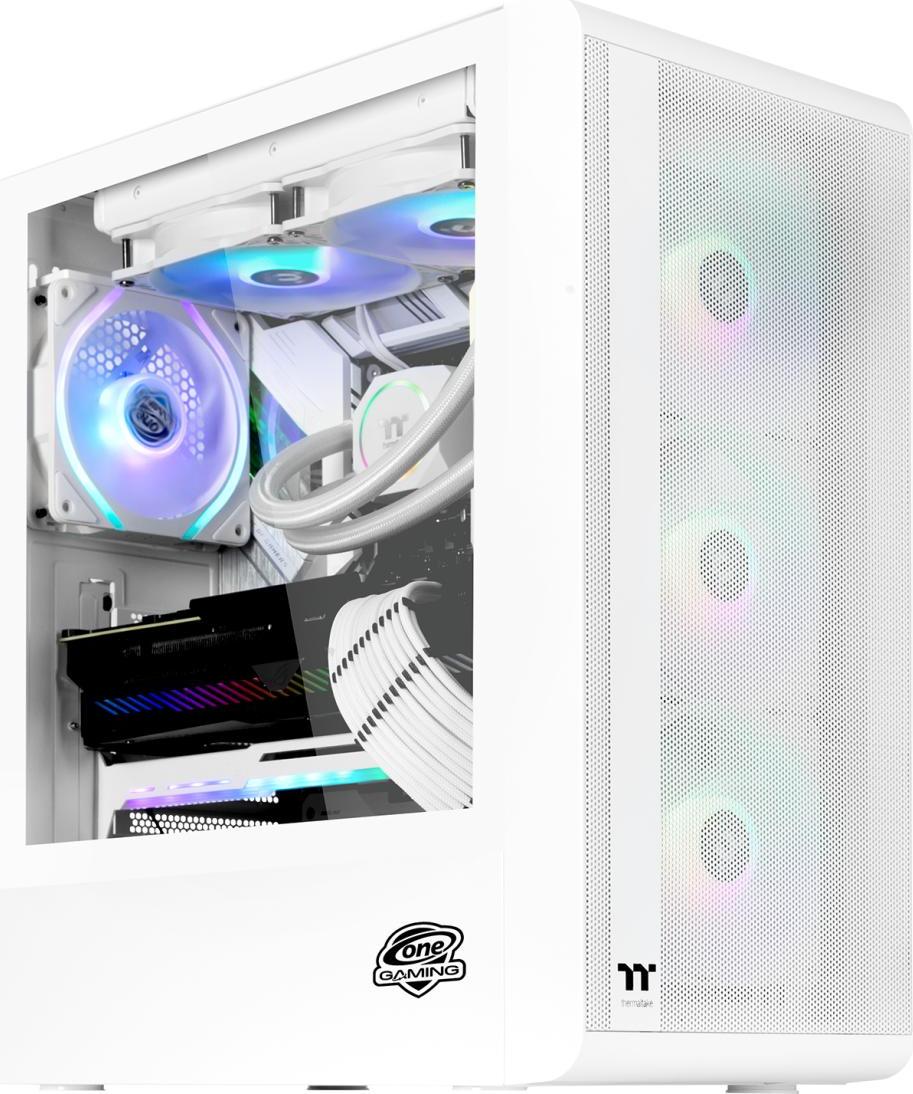 Gaming PC White Edition AN020 - Ryzen 5 5500 - RTX 5060 Ti - 1 TB NVMe - 16GB RAM