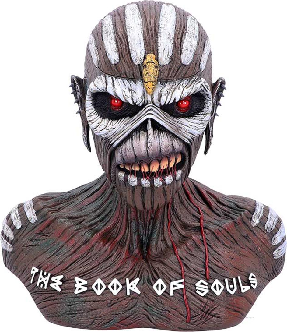 Nemesis Now Iron Maiden The Book of Souls Büste mit Geheimfach 26cm 57951