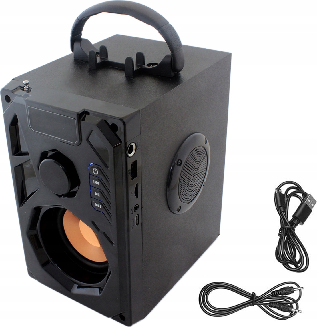 Prenosný Bluetooth Reproduktor 10W Mp3, Fm Rádio, Karaoke, Sd/Usb, Powerbank