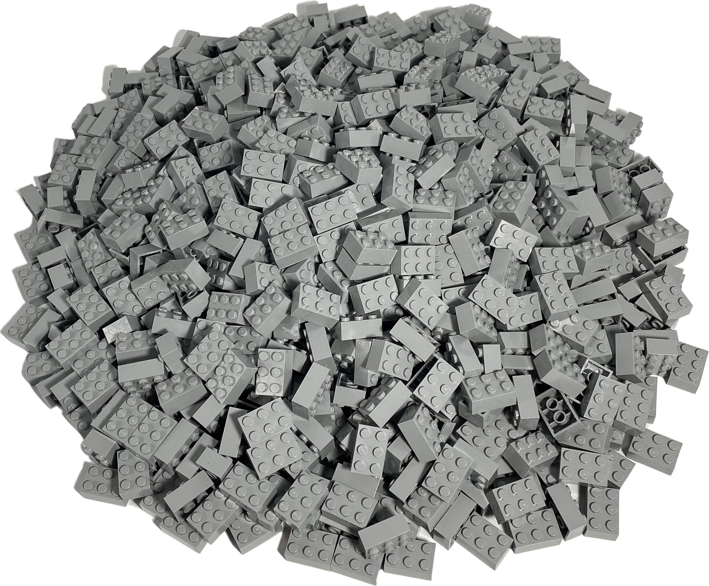 LEGO® 2x3 kocky Vysoké kocky Svetlo šedá - 3002 NEW! Množstvo 100x