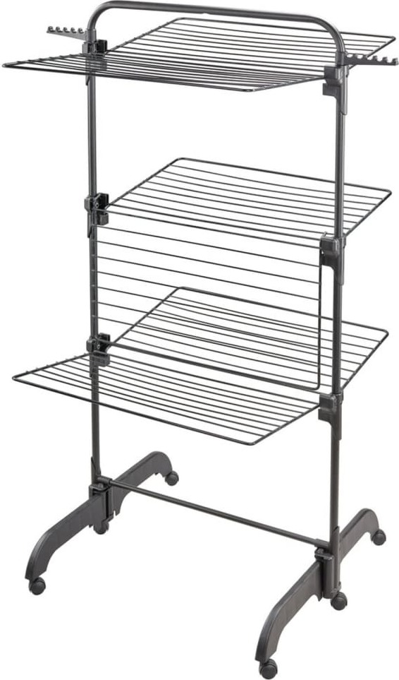 Leifheit Seaford, Wäscheständerflügel, Schwarz, 42 m, 760 mm, 700 mm, 1450 mm 0000081691