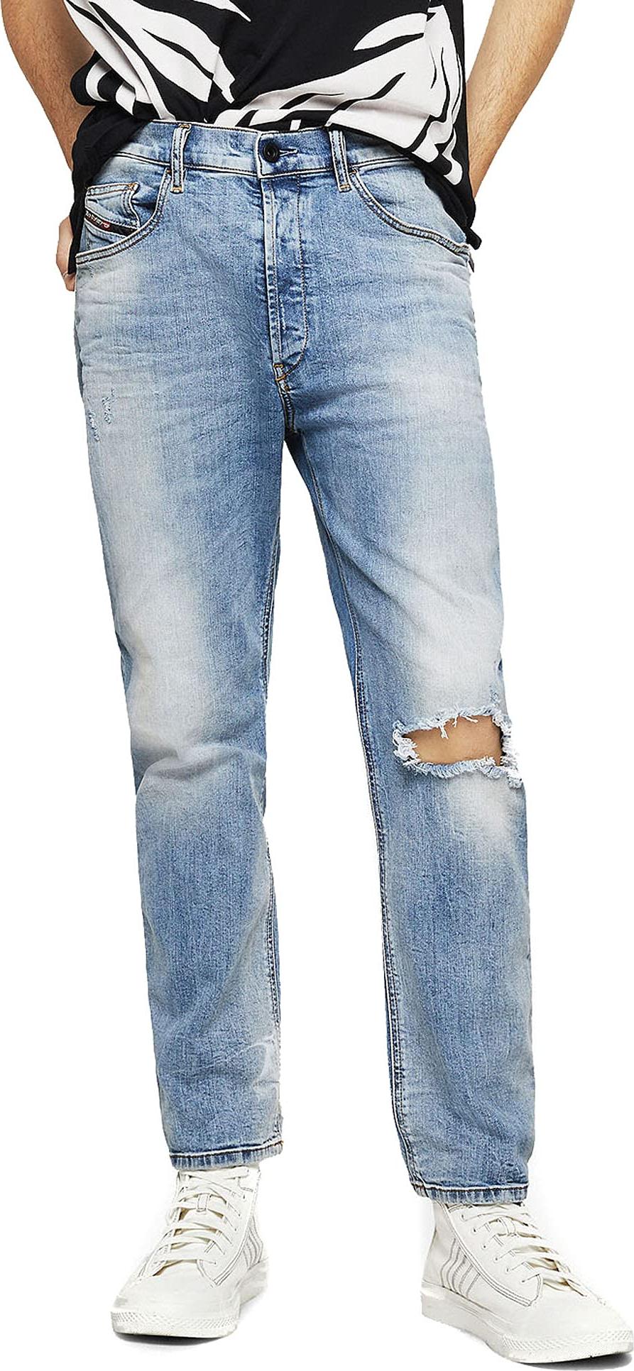 Diesel Eetar 087AV Herren Jeans Hose Karottenjeans