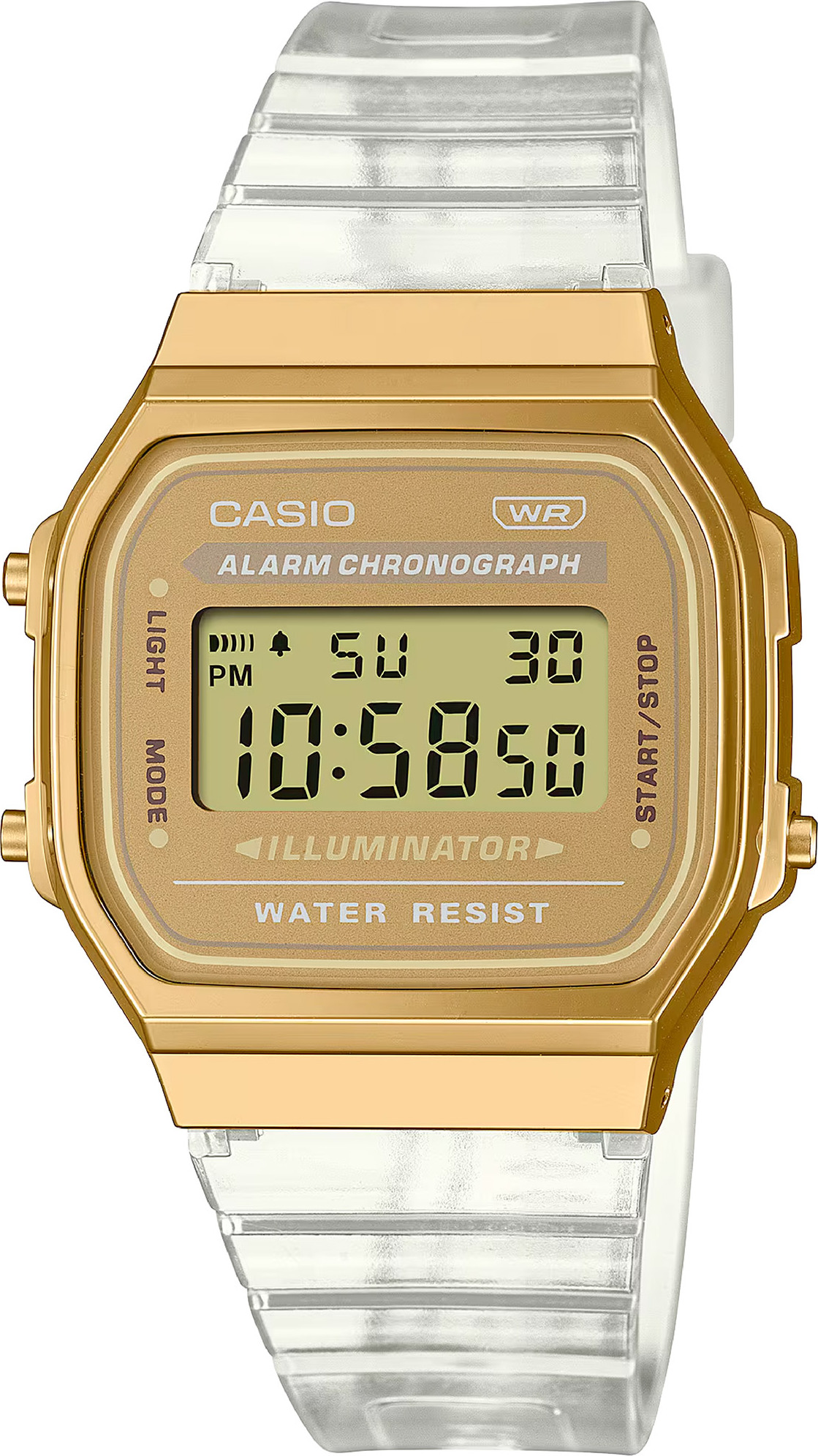 CASIO Vintage dámske hodinky A168XESG-9AEF + BOX
