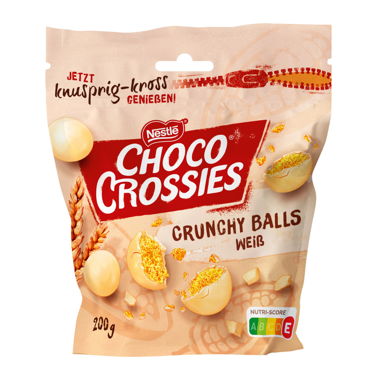 Choco Crossies Crunchy Balls weiße Schokolade