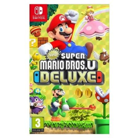 Nintendo New Super Mario Bros. U Deluxe - Switch - Nintendo Switch - Režim pre viacerých hráčov - E (Pre všetkých)