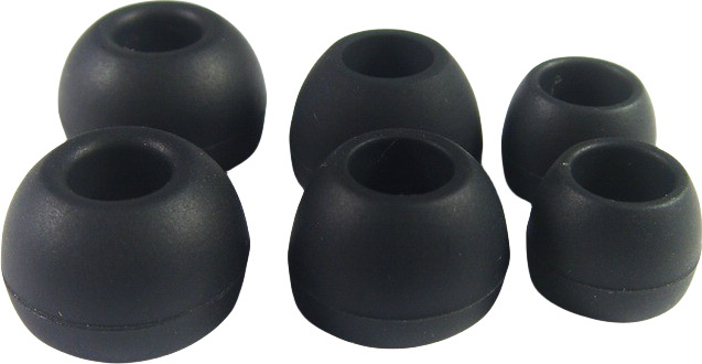 INF Náhradné silikónové náušníky pre AirPods Pro 3 veľkosti čierna