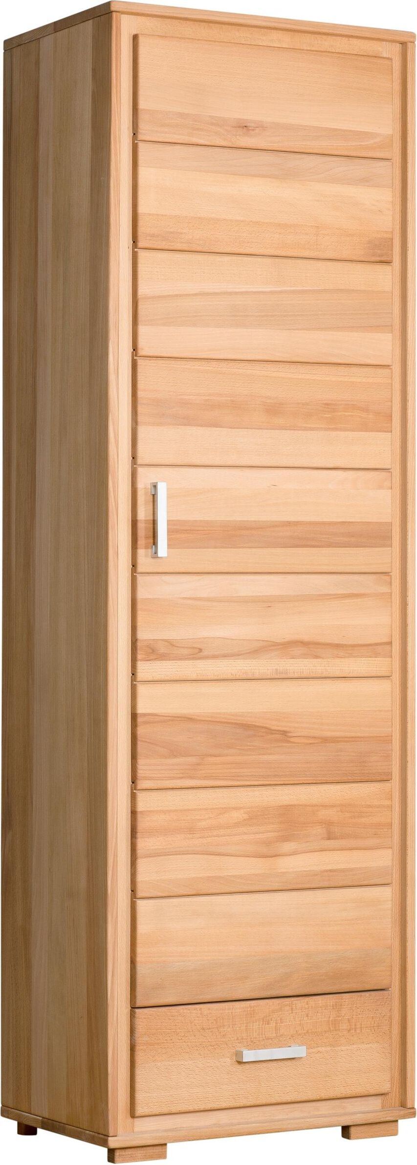 Woodline Dielenschrank Genf 1-türig - Kernbuche Massivholz geölt 70430