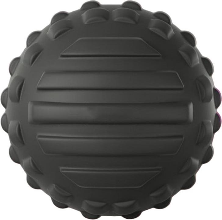 INF 7cm EVA Fitness Massageball - Myofasziale Entspannung & Tiefenmassage Schwarz 408135