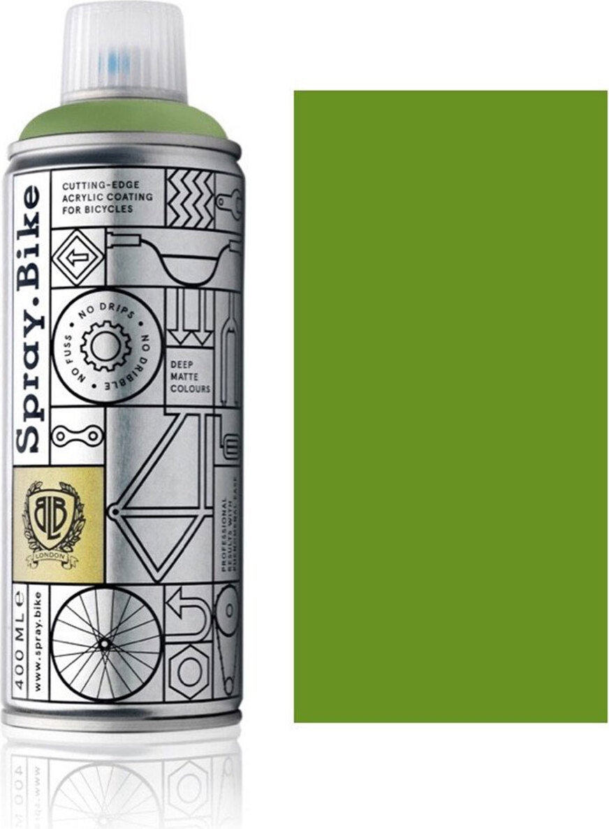 SPRAY.BIKE Fahrrad Lackspray Keine GRUNDIERUNG notwendig - Acryllack Spray 400 ml, Farbe:Bethnal Green COSMOS-48108