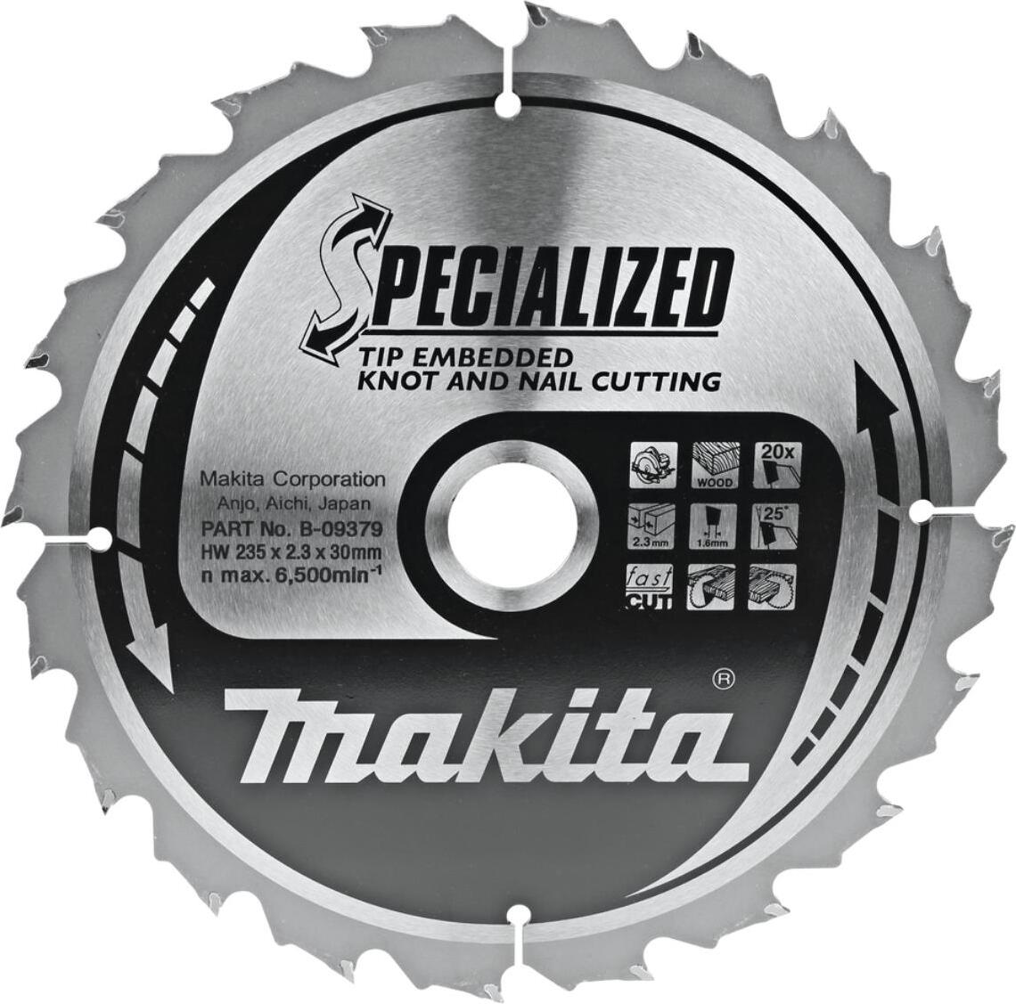 Makita Kreissäge 235X30X20Z Spezialisiert B-09379