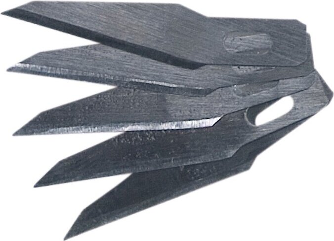 Pebaro 10 x Ersatzklingen für Präzisionsmesser 17M 17-10KL