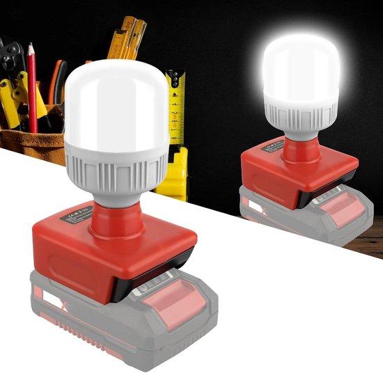 OEM LED Arbeitsleuchte 12W - E27 Lampe - 350-1300 Lumen - Tragbar - Für Wartungsarbeiten und Camping. 2026