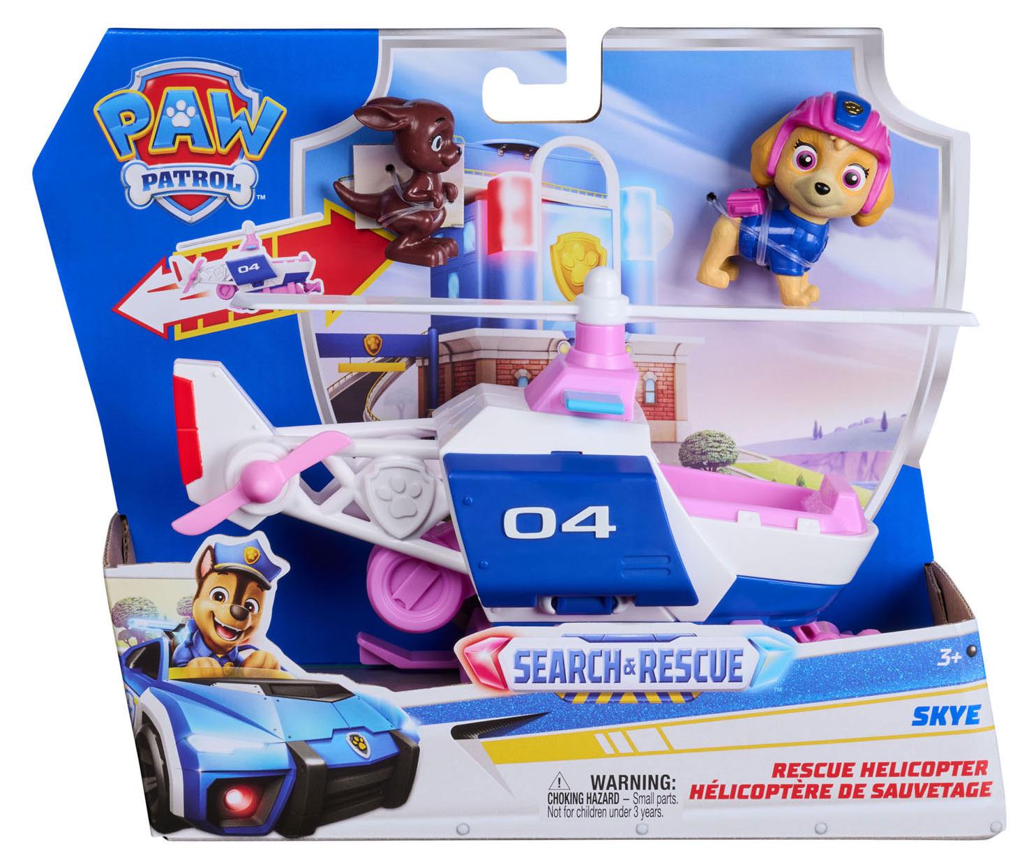 Spin Master PAW Patrol - Search & Rescue: Skyes Rettungs-Helikopter mit 2 Figuren, 3 Jahr(e), Mehrfarbig 6074777