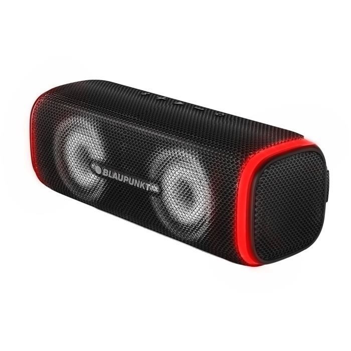 Blaupunkt BLP3920 - Bluetooth Party Lautsprecher 20 Watt mit LED-Beleuchtung - Schwarz 60108660