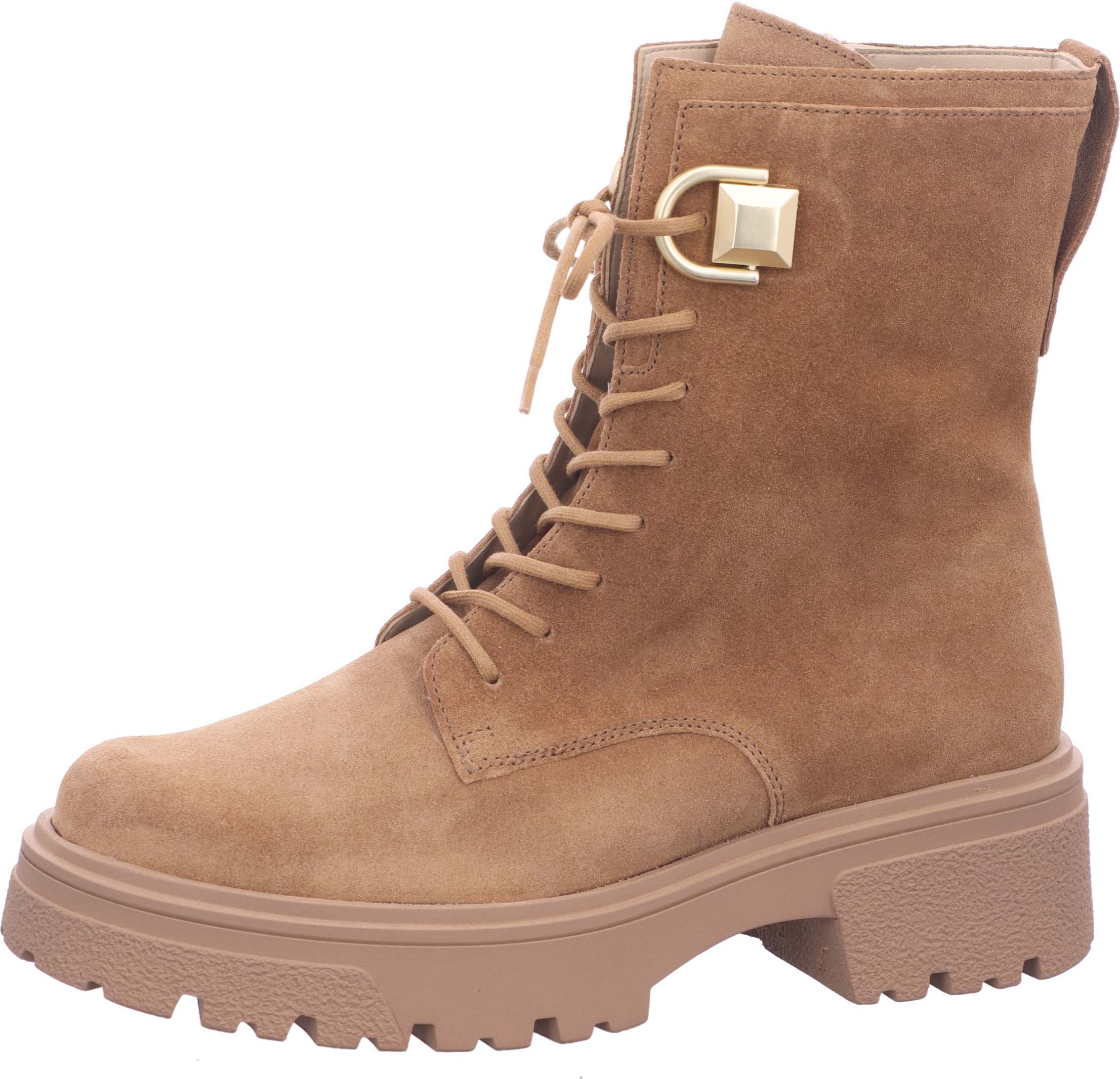 Gabor - Bootie sand Velour, Farbe:lion (gold matt) 14, 14:7