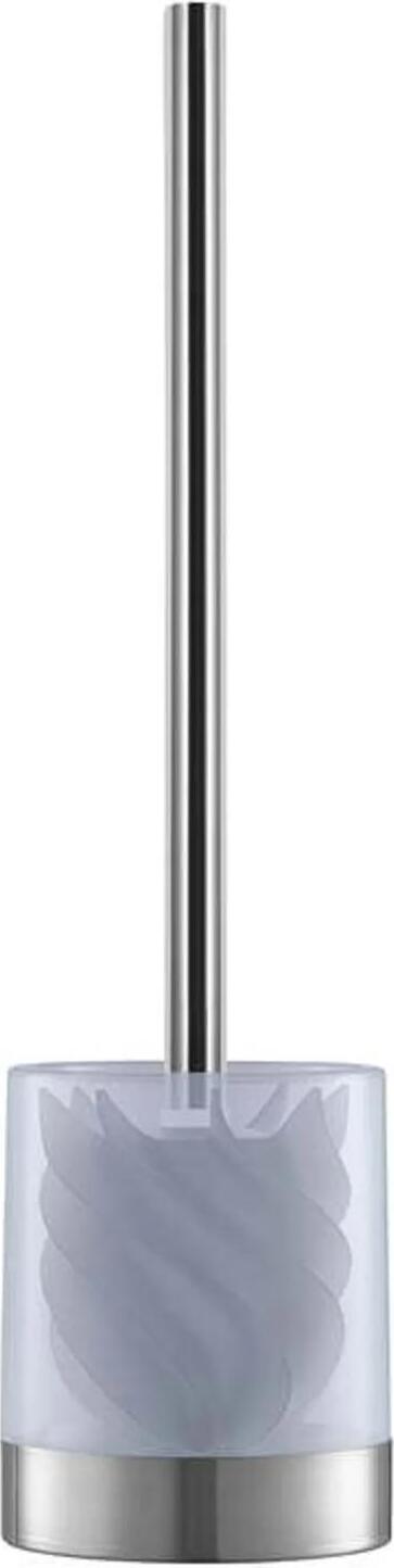 Portascopino In Acciaio Inox Con Testina In Silicone - Design Compatto Per Bagno O Camper - 6