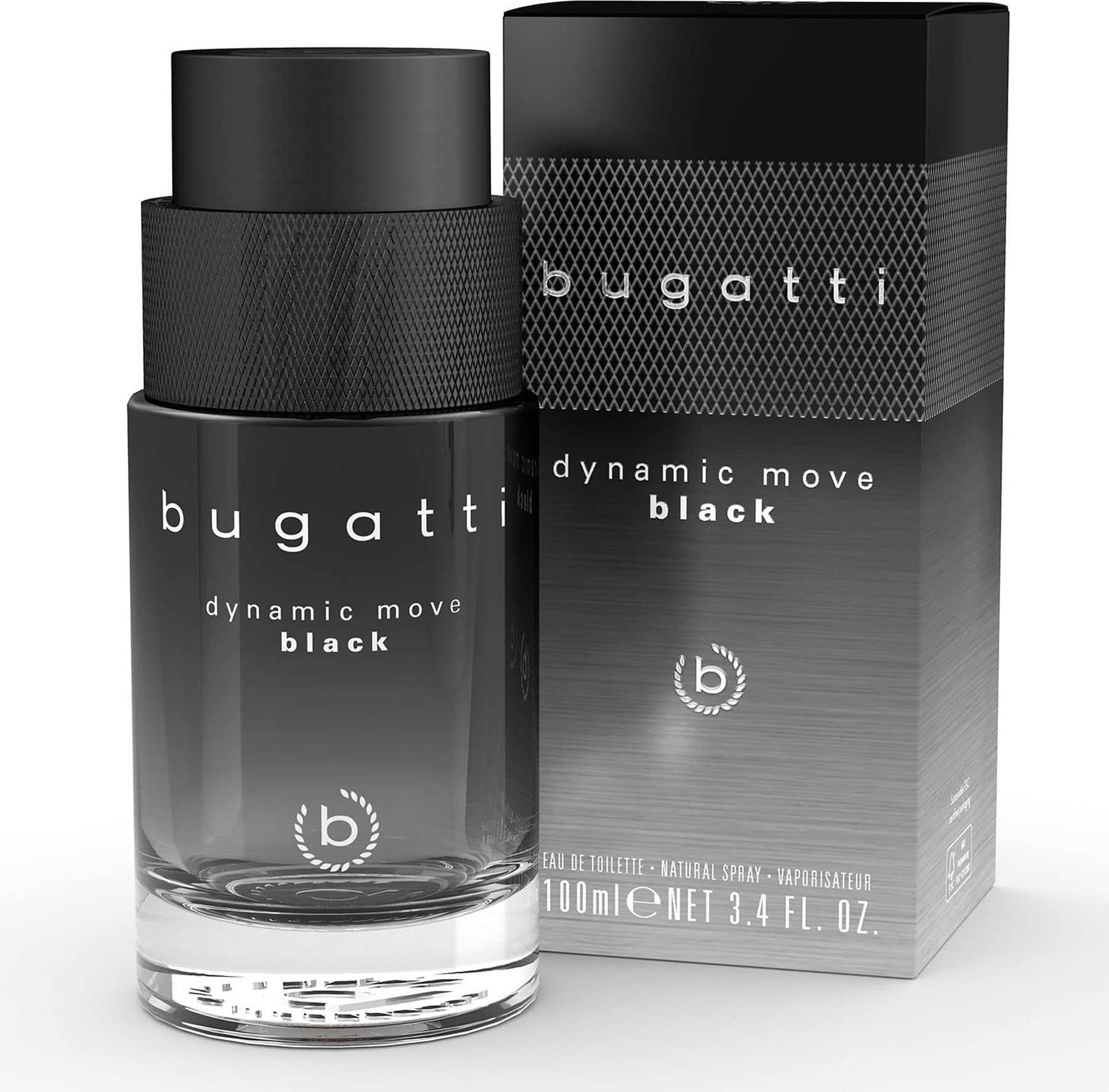 Bugatti Dynamic Move Black Edt Spray 1816