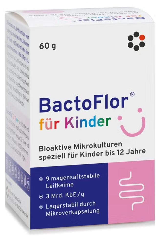 INTERCELL-Pharma GmbH BactoFlor für Kinder aktive Bakterienkulturen Pulver, 60 g Pulver 01124709