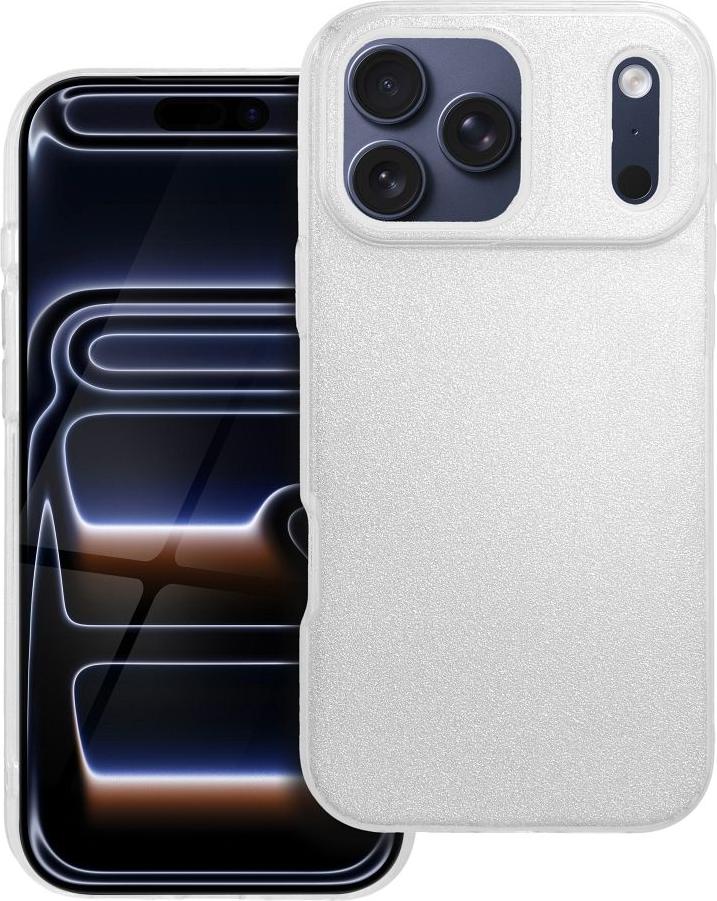 Shining Case iPhone 17 Pro Max Silver