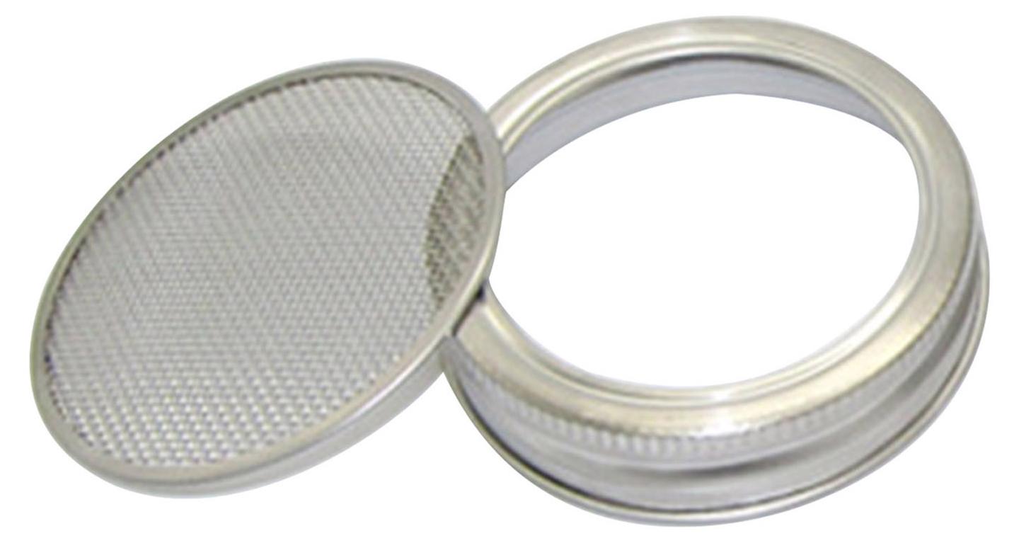 Bremen 70/86 mm Weithals-Keimglasdeckel aus Edelstahl für Bohnensprossen, Keimglasdeckel für Mungbohnen, Siebabdeckung 4684721