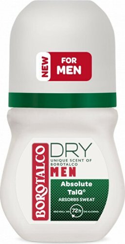 Borotalco Men Dry Unique Scent, Männer, Deodorant, Roll-on Deodorant, Flasche, 50 ml, 72 h 960087