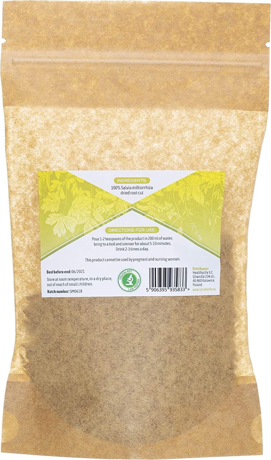 Lymeherbs Rotwurzel-Salbei (Salvia), Wurzelschnitt (100g) LMC20
