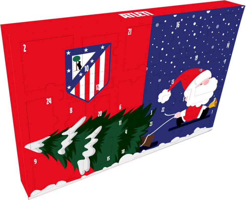 Atletico De Madrid Adventný kalendár Rot Rot Jedna veľkosť