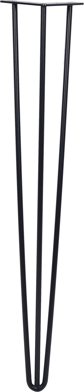 KKmoon 4Stk/Satz 28Zoll/30Zoll Hairpin Metall Möbel Tischbeine solide Eisen Laptop Schreibtisch (30Zoll) K_JY04368-02_250324_39074