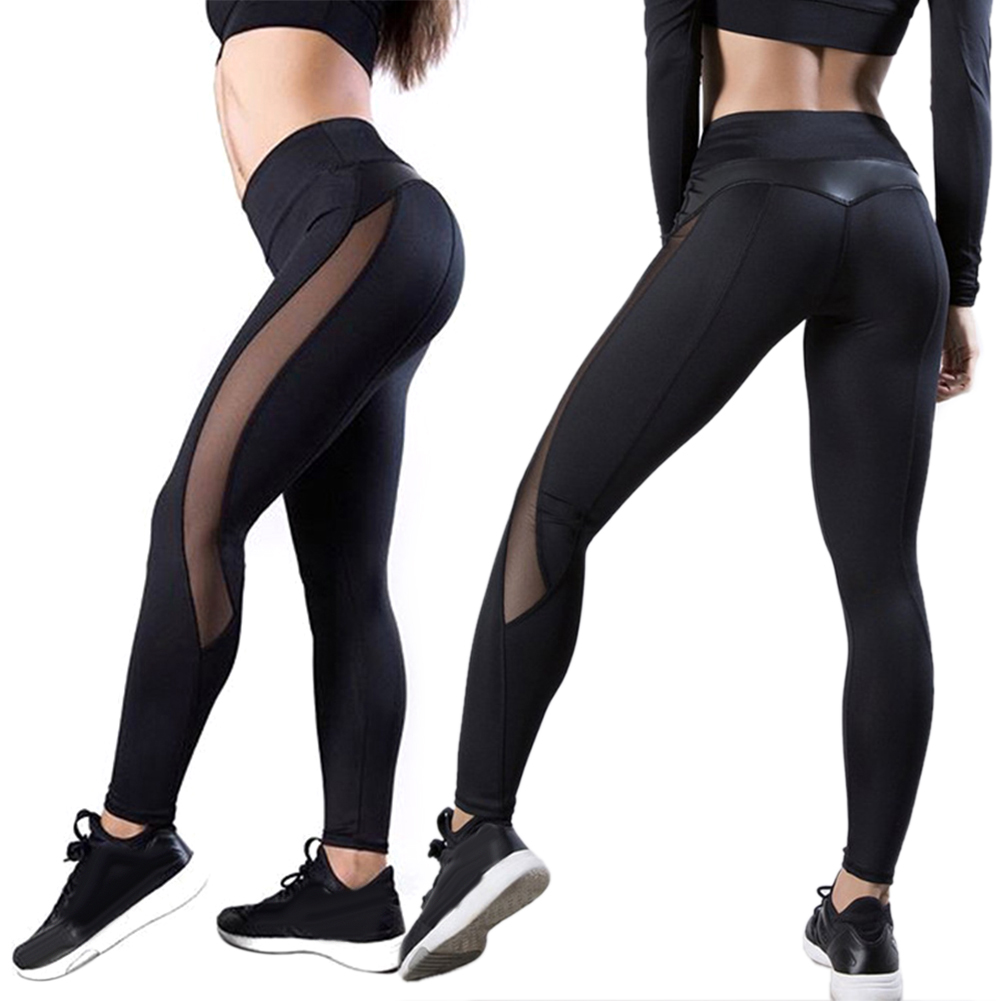 Sykooria Leggings Damen Honeycomb Slim Fit Yogahose High Waist Fitness Sport Hose mit Push-Up und Bauchkontrolle