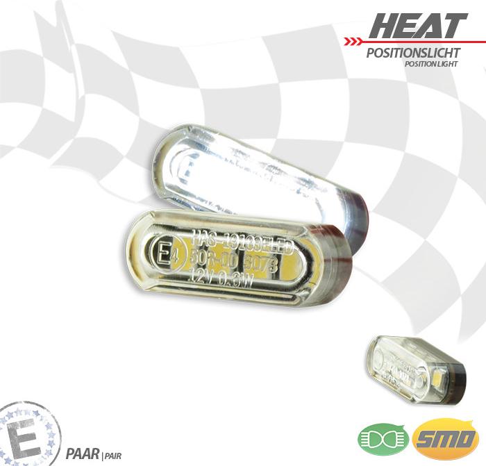 4U-Onlinehandel LED-Einbau-Positionslichtset Heat klar HS_284097