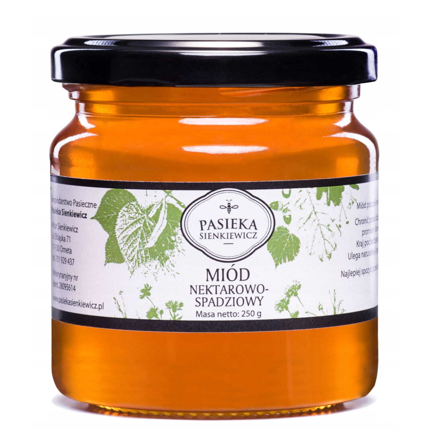 PASIEKA SIENKIEWICZ Nektar-Honigtauhonig 210ml 250g