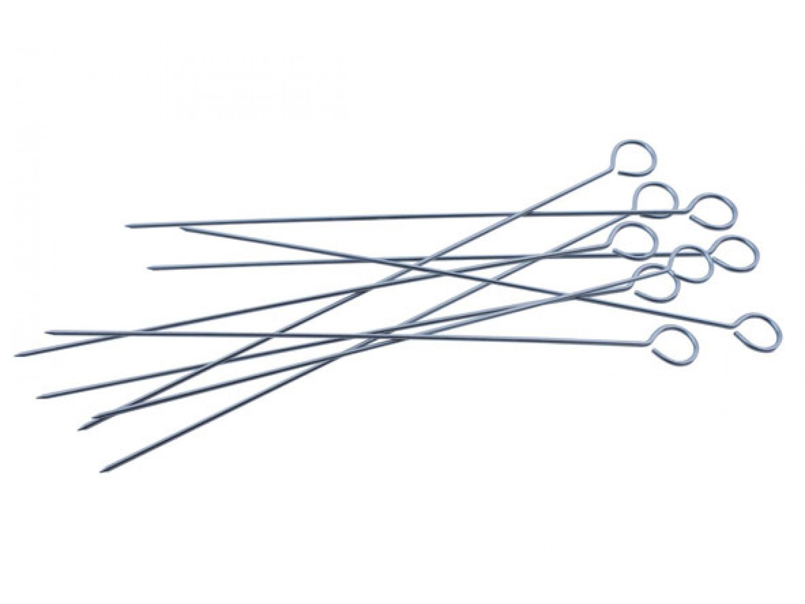 GARDEN MAX Los 10 Spieße 32 cm aus Metall - Cook In Garden