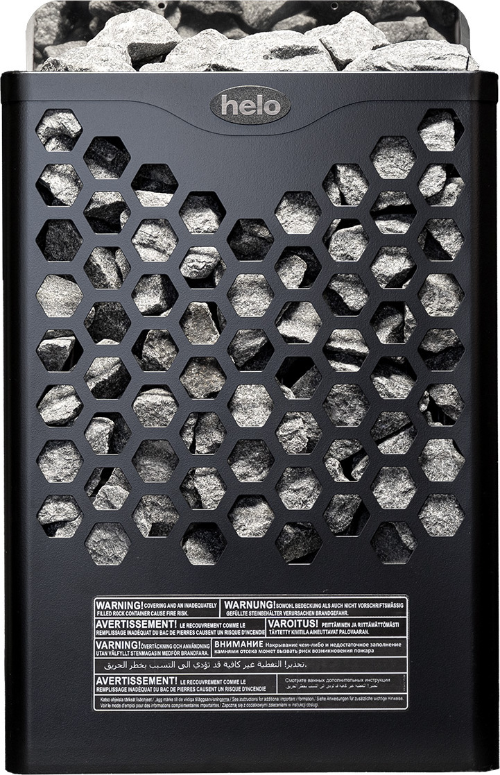 Helo Saunaofen HANKO - Design trifft Leistung für kleine & mittlere Saunen, kW:8 kW - Hanko 80 STJ
