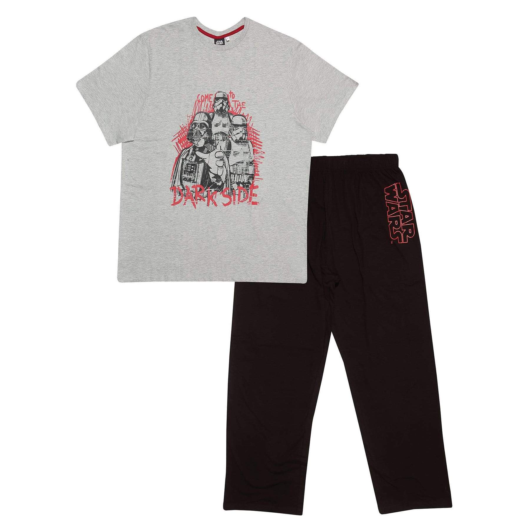 Schlafanzug Star Wars Kylo Ren Awaken Pyjama schw/rot 104-140  NEU 