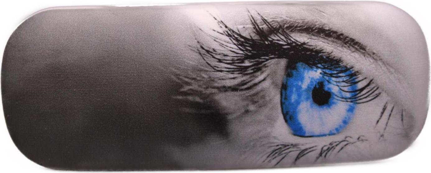 Optiker-Dietrich Hartschalen Etui von Optiker Dietrich mit "Blauem Auge"