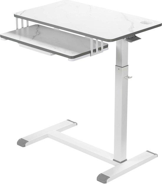 OEM Flexibler tragbarer Laptop-Tisch mit Rollen und Tastatur-Unterlage für den Hausgebrauch 2026